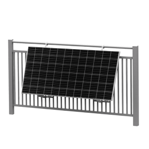 sistema de montaje solar para balcón