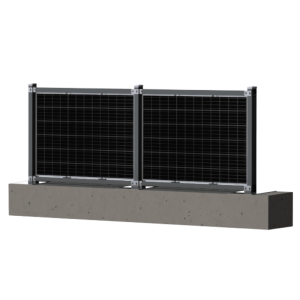 vallado solar fotovoltaico