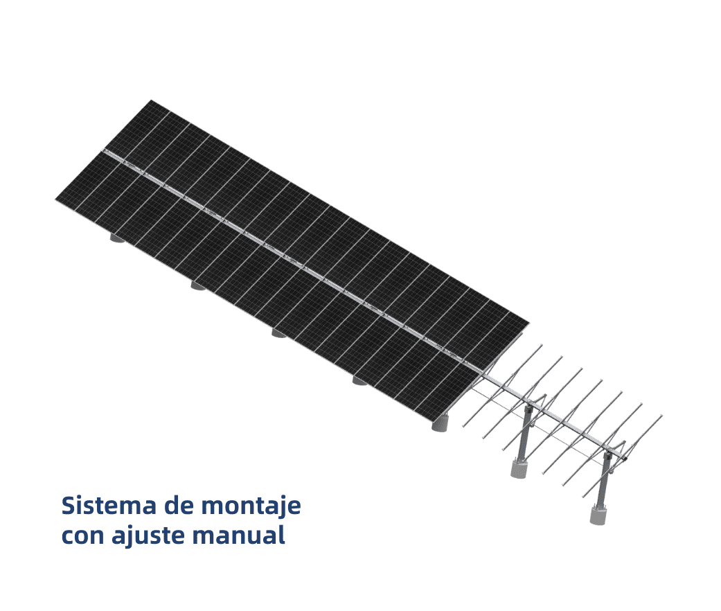 Estructura de ajuste manual