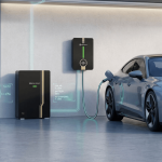 Cargar coche eléctrico con placas solares