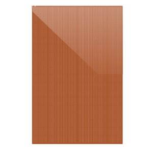 BIPV Colored Glass Photovoltaic Module EX415TC(B)-108(HC)(182)BF