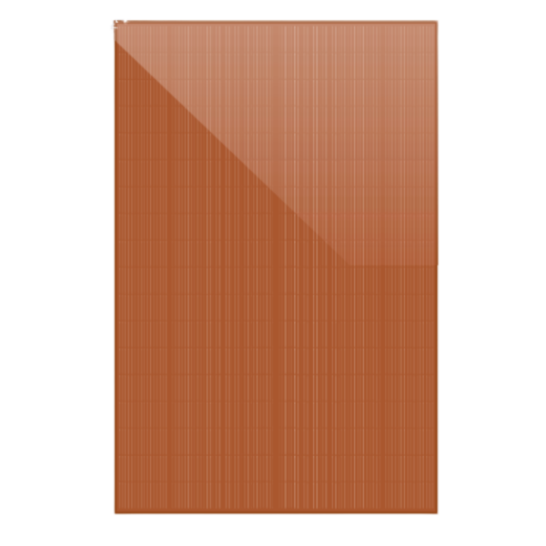 Módulo fotovoltaico BIPV de vidrio coloreado EX415TC(B)-108(HC)(182)BF