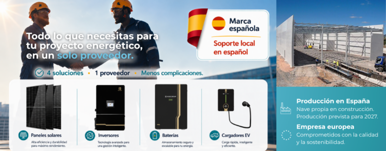 Solución integral BEXIE: paneles solares, inversores, baterías y cargadores EV con un solo proveedor
