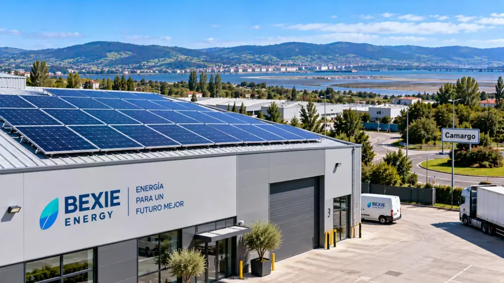 Paneles solares sobre una cubierta
